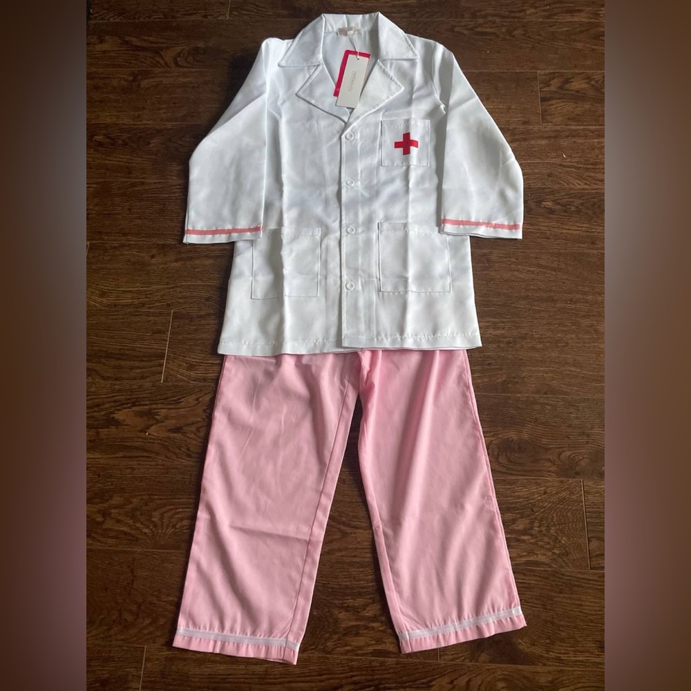 NEW Kids Doctor Uniform Costume